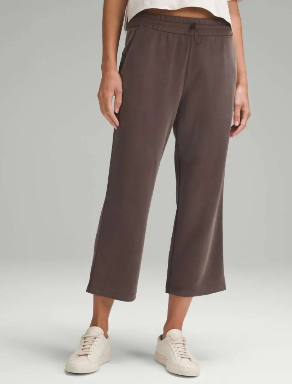 Lululemon Softstreme High-Rise Straight-Leg Cropped Pant Espresso 6